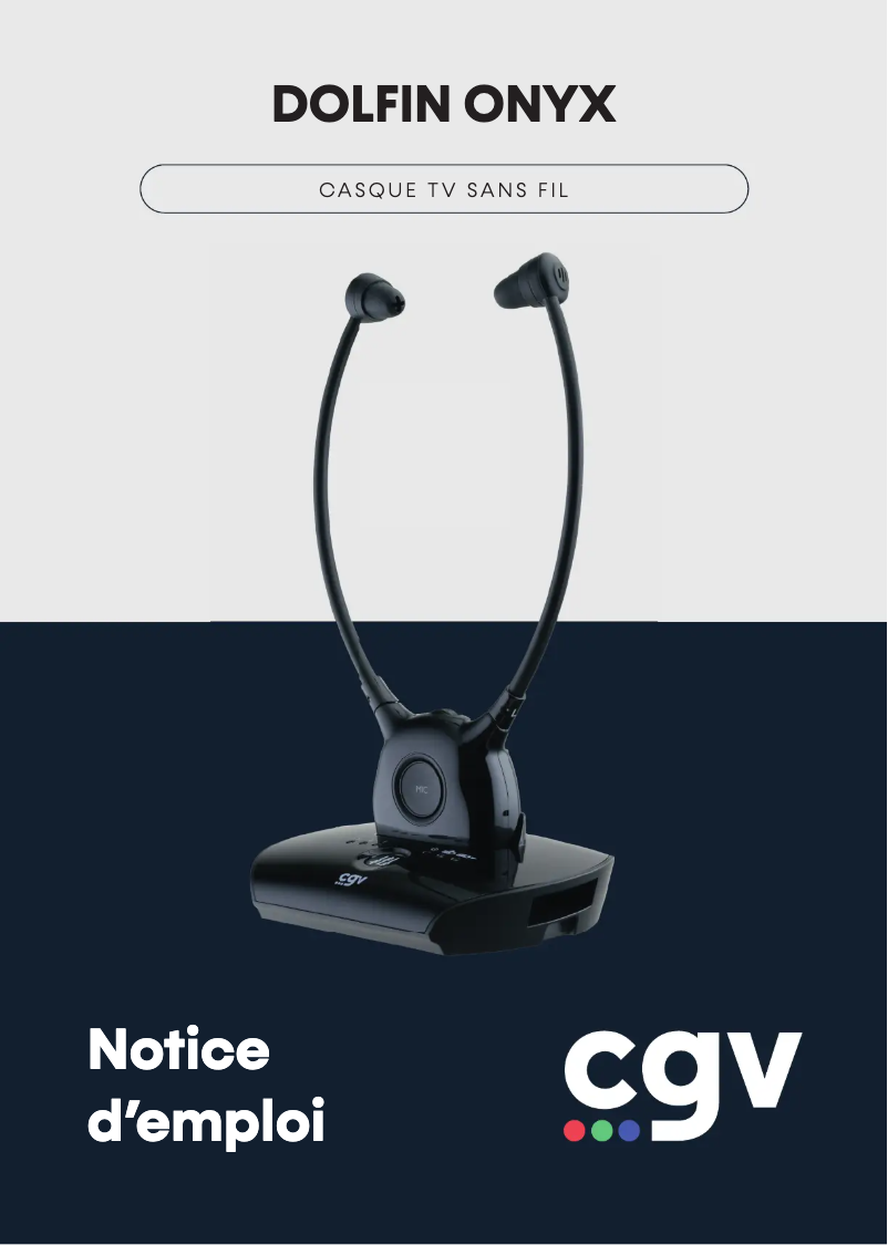 Página 1 del manual Manual de usuario CGV Dolfin Onyx