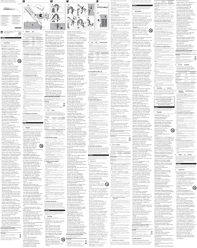 Imagen de la primera página del manual del dispositivo Prestige BHS830