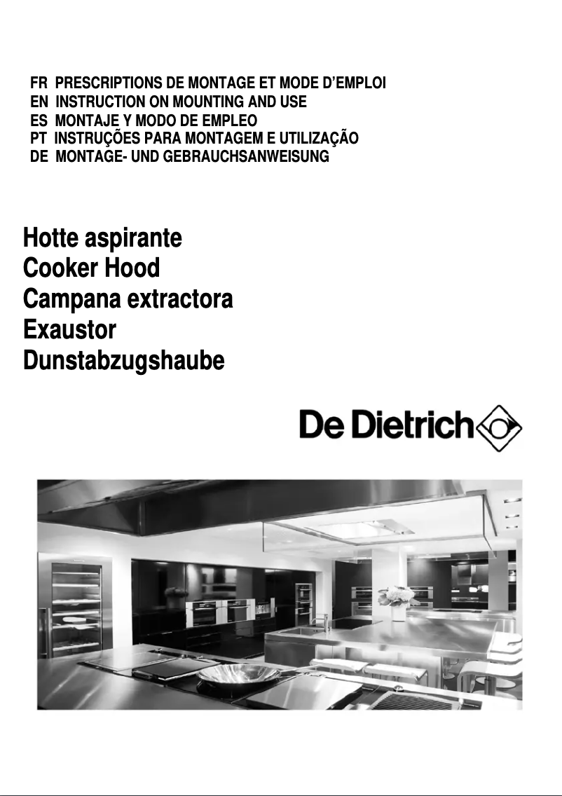 Imagen de la primera página del manual del dispositivo DHT 1116X