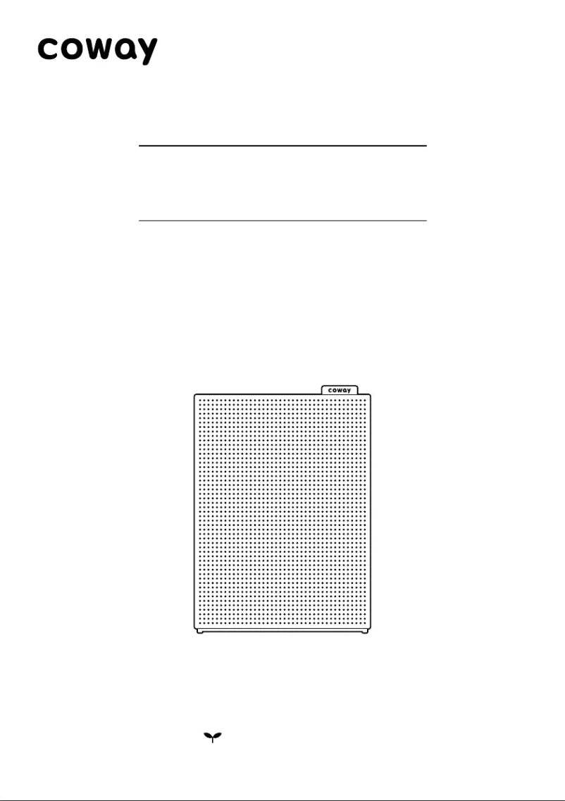 Imagen de la primera página del manual del dispositivo Airmega 150
