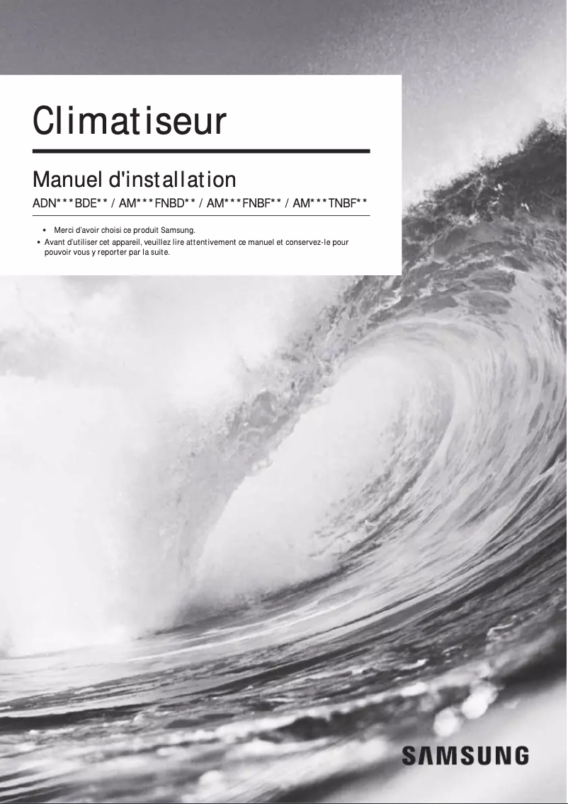 Imagen de la primera página del manual del dispositivo AM160FNBFEB/EU