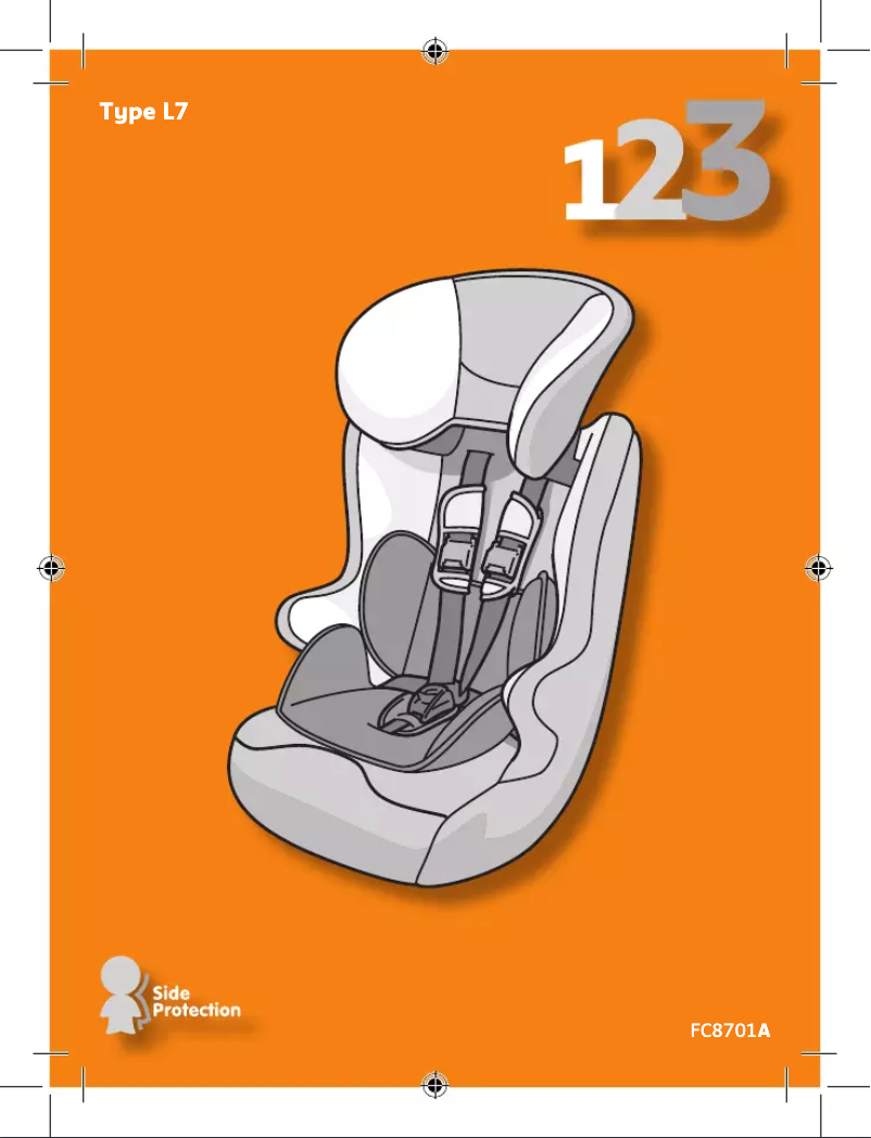 Imagen de la primera página del manual del dispositivo Nania Racer SP