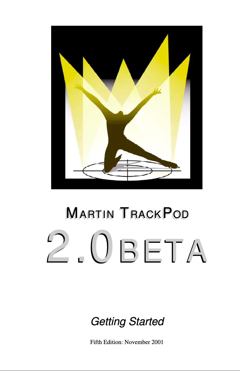 Página 1 del manual Manual de usuario Martin TrackPod