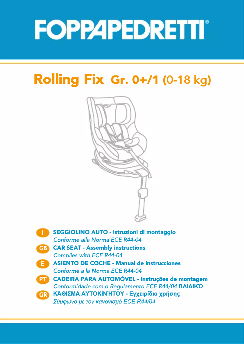 Imagen de la primera página del manual del dispositivo Rolling Fix