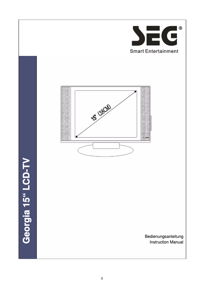 Imagen de la primera página del manual del dispositivo Georgia