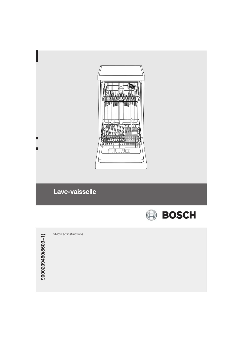 Página 1 del manual Manual de usuario Bosch SRI53E25EU