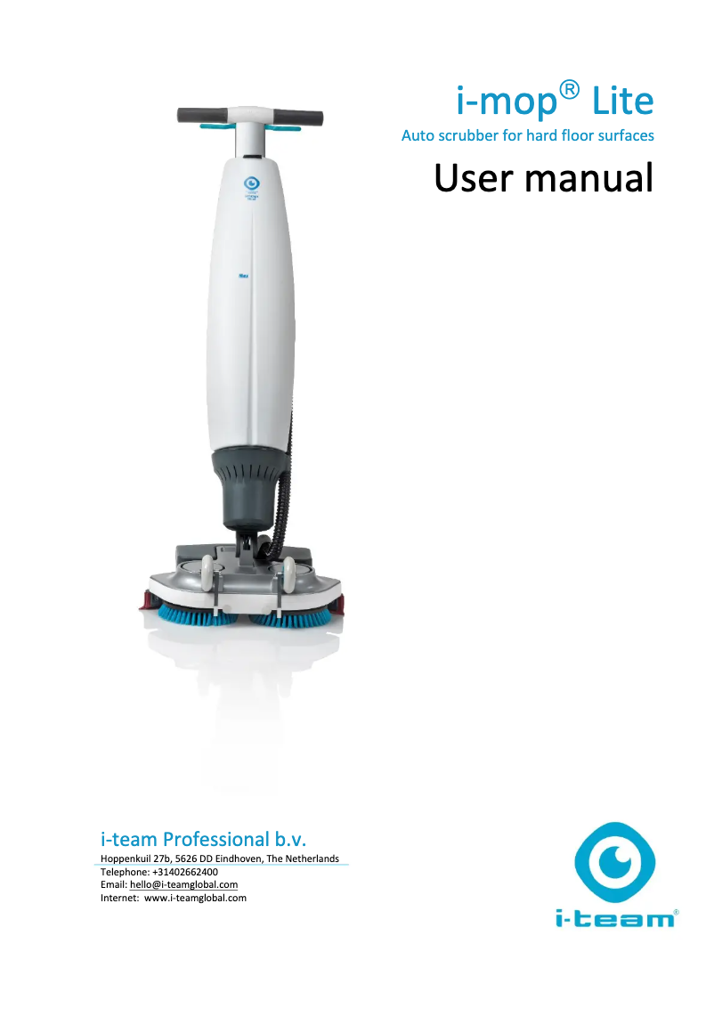 Página nº 1 - Manual de usuario i-mop Lite