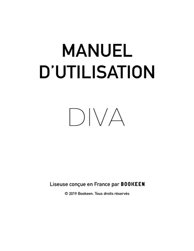 Imagen de la primera página del manual del dispositivo Diva