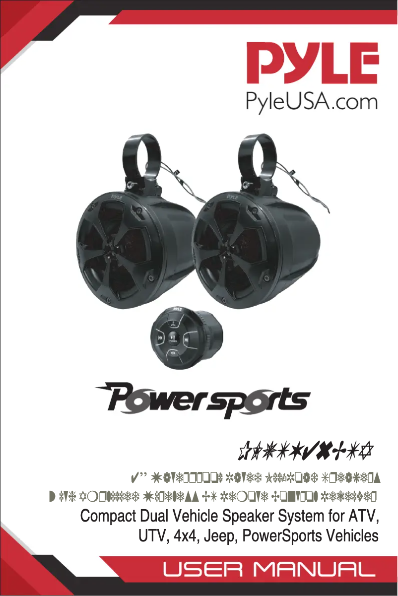 Imagen de la primera página del manual del dispositivo PLUTV46BTA