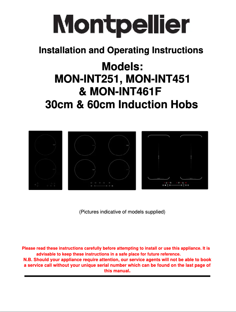 Imagen de la primera página del manual del dispositivo INT251