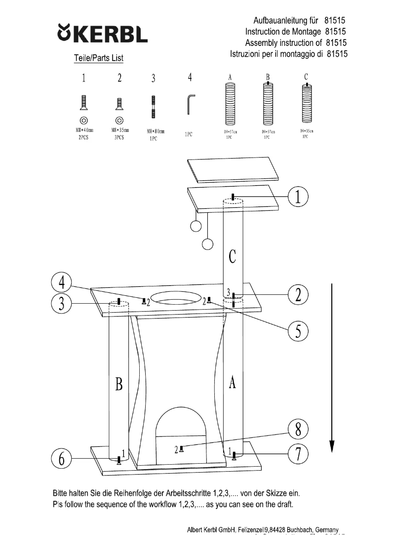 Página 1 del manual Manual de usuario Kerbl Silverstar 81515