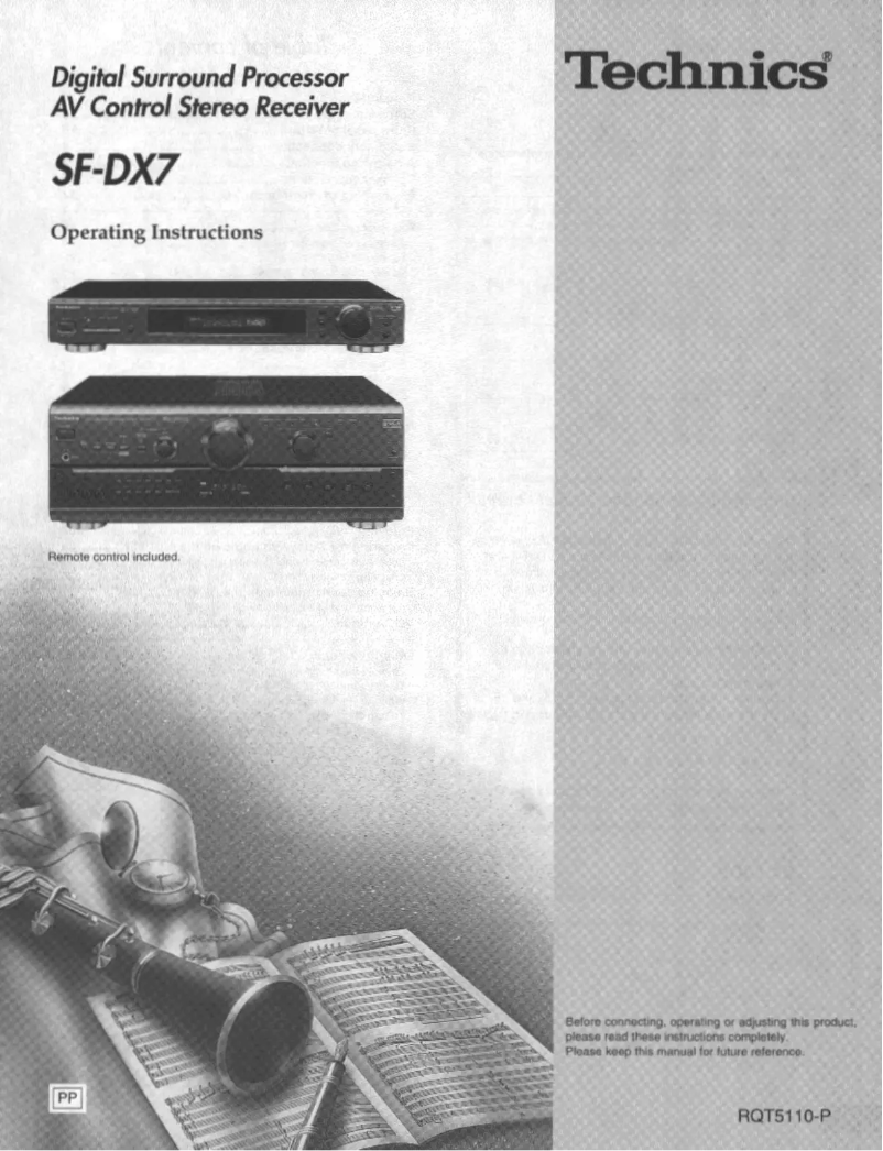 Imagen de la primera página del manual del dispositivo SF-DX720