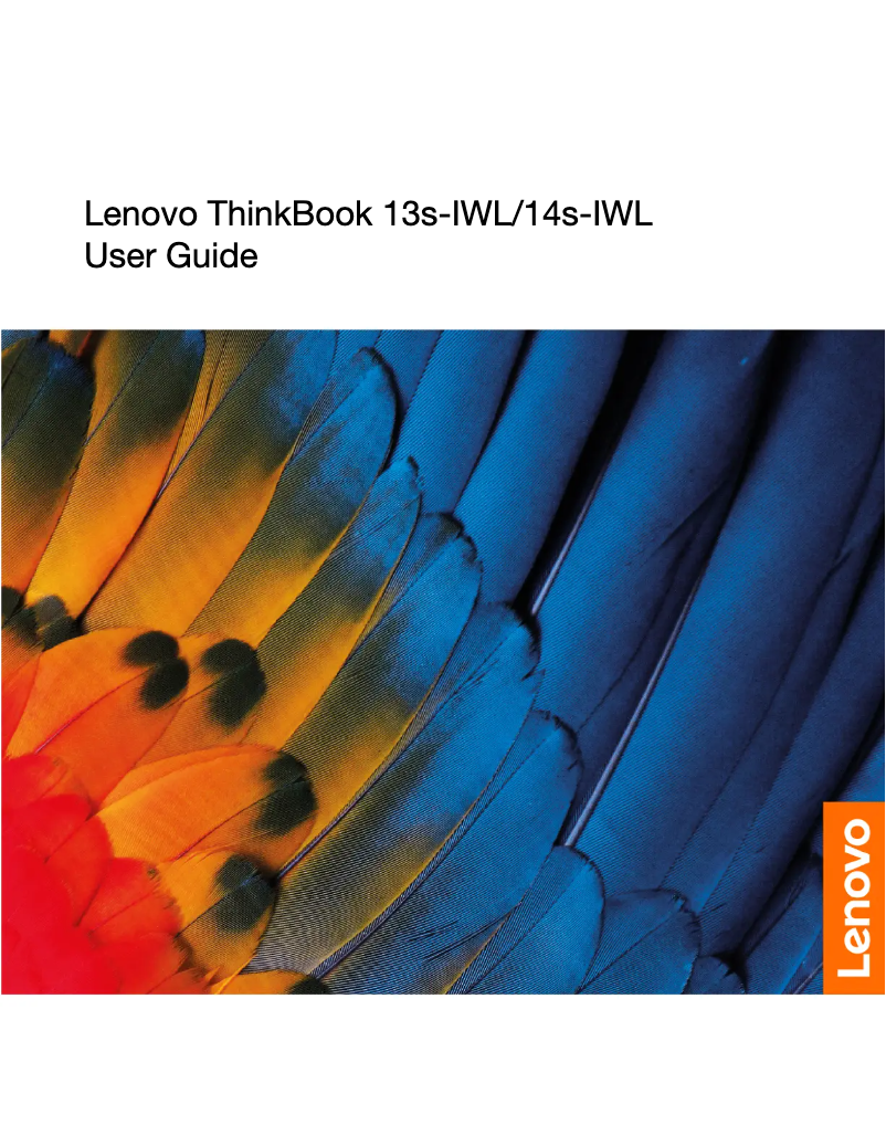 Página nº 1 - Manual de usuario Lenovo ThinkBook 13s