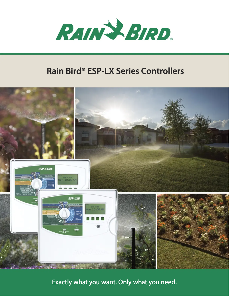 Página nº 1 - Folleto Rain Bird ESP-LXME