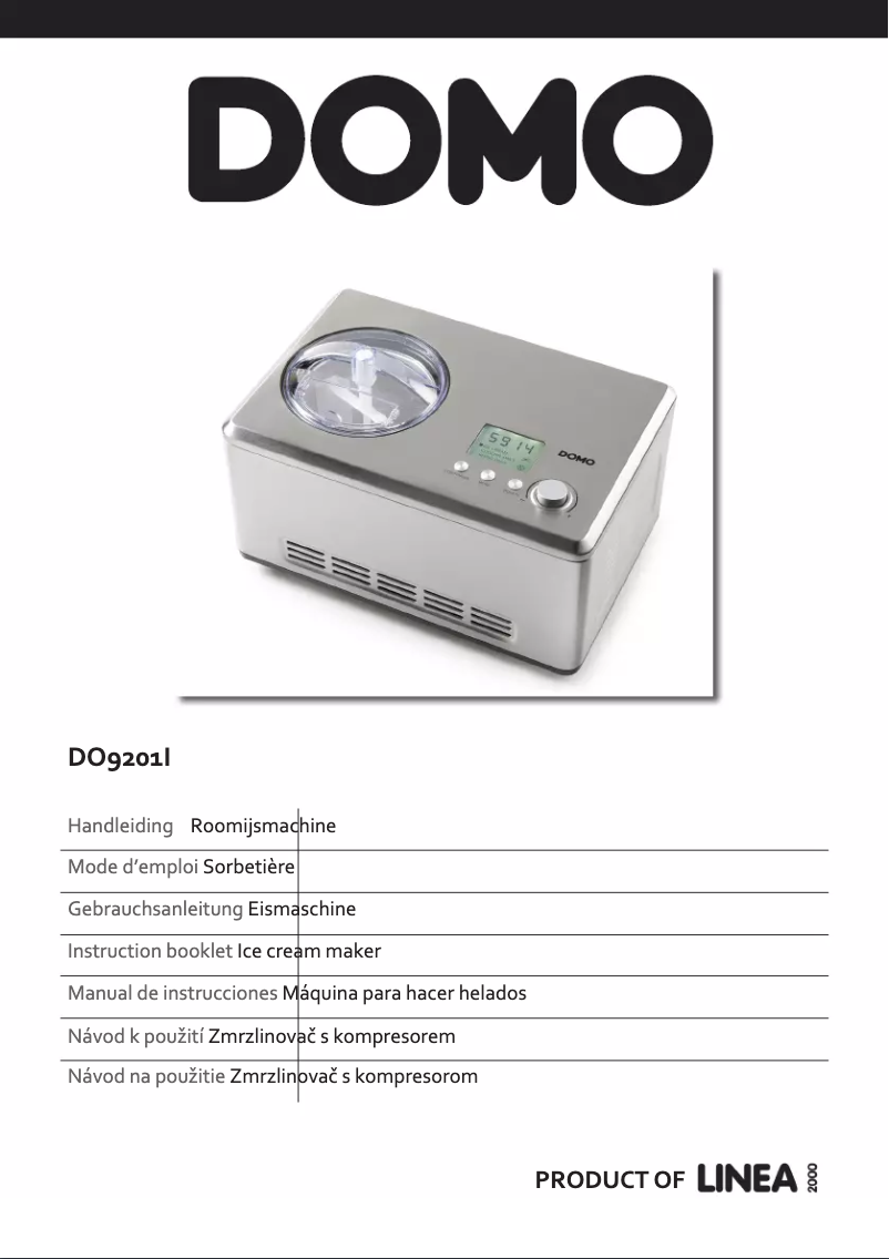 Imagen de la primera página del manual del dispositivo DO9201I