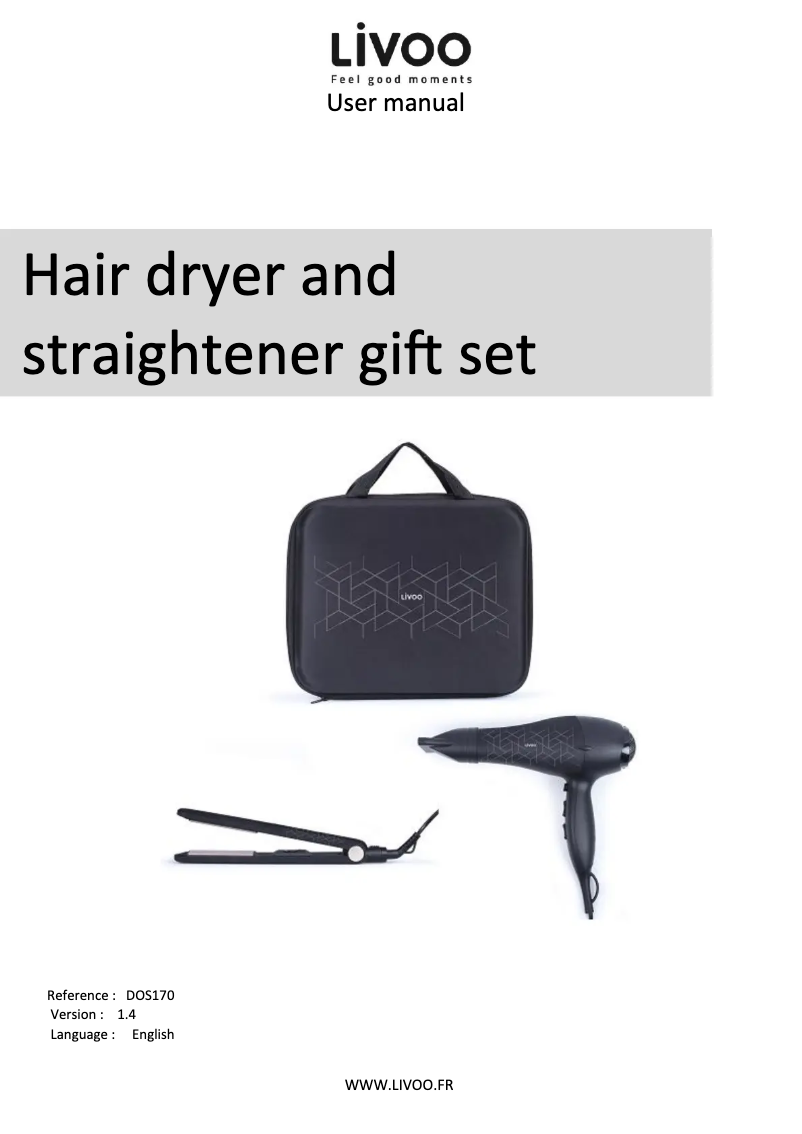 Página 1 del manual Manual de usuario Livoo DOS170