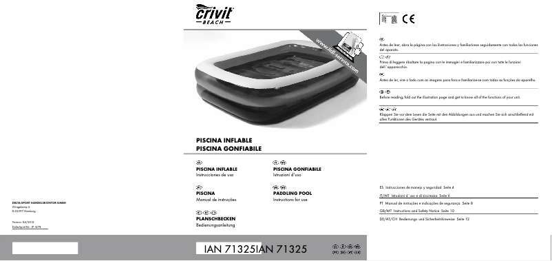 Imagen de la primera página del manual del dispositivo IAN 071325
