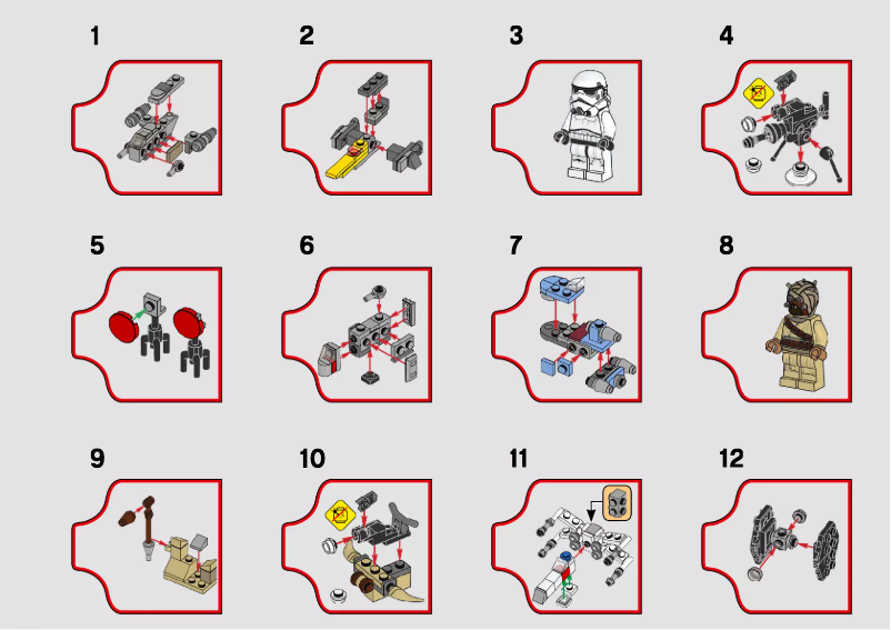 Página 1 del manual Manual de usuario Lego Star Wars 75307