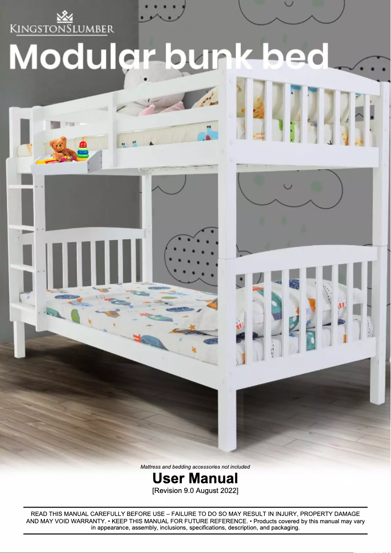 Página nº 1 - Manual de usuario Kingston Slumber FURBBDKNGA13W