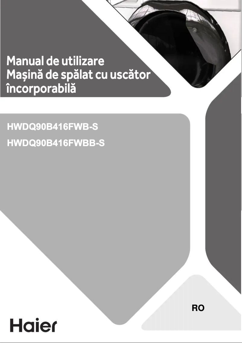 Imagen de la primera página del manual del dispositivo HWDQ90B416FWBB