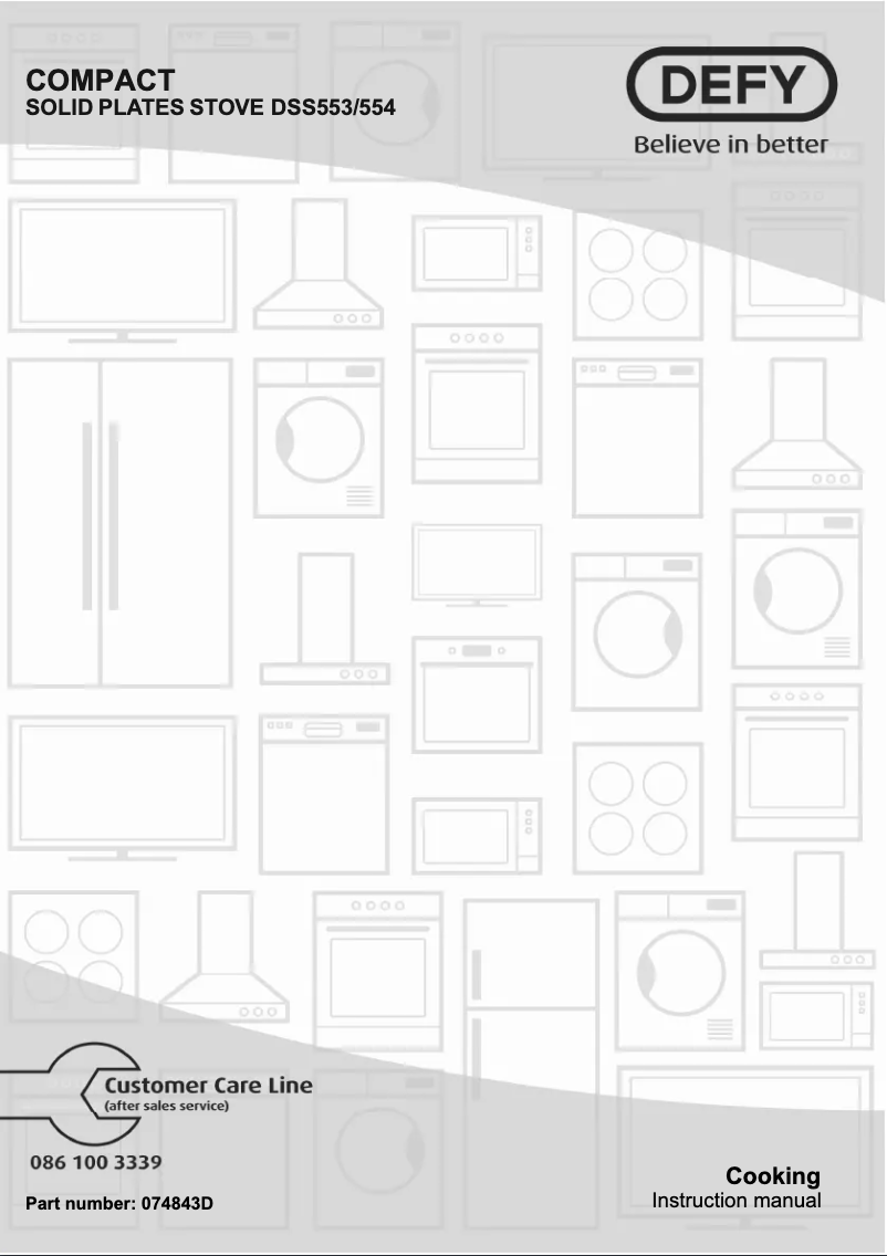Imagen de la primera página del manual del dispositivo DSS554