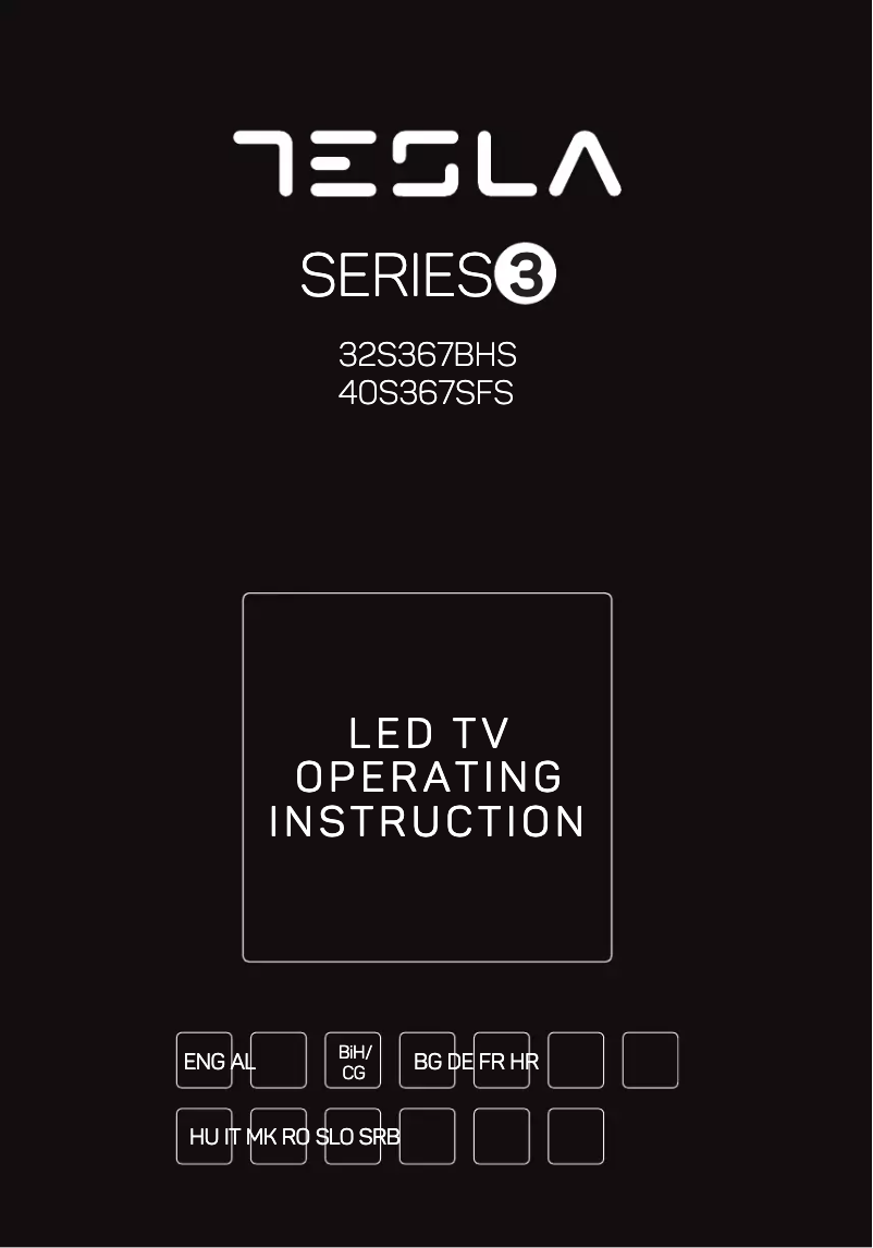 Imagen de la primera página del manual del dispositivo 49S367BFS