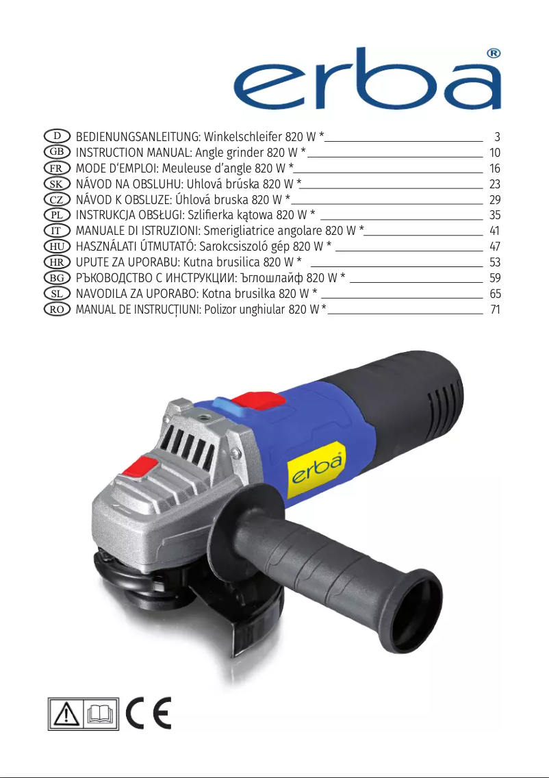 Imagen de la primera página del manual del dispositivo 33602