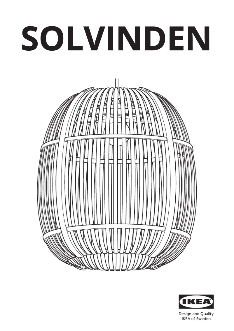 Imagen de la primera página del manual del dispositivo SOLVINDEN 705.718.26