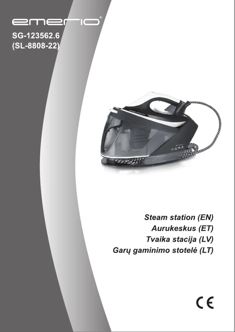Página 1 del manual Manual de usuario Emerio SG-123562.6