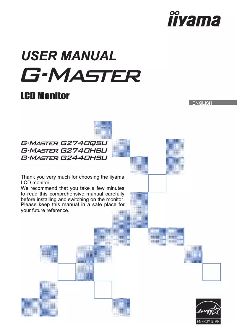 Imagen de la primera página del manual del dispositivo G-Master G2440HSU