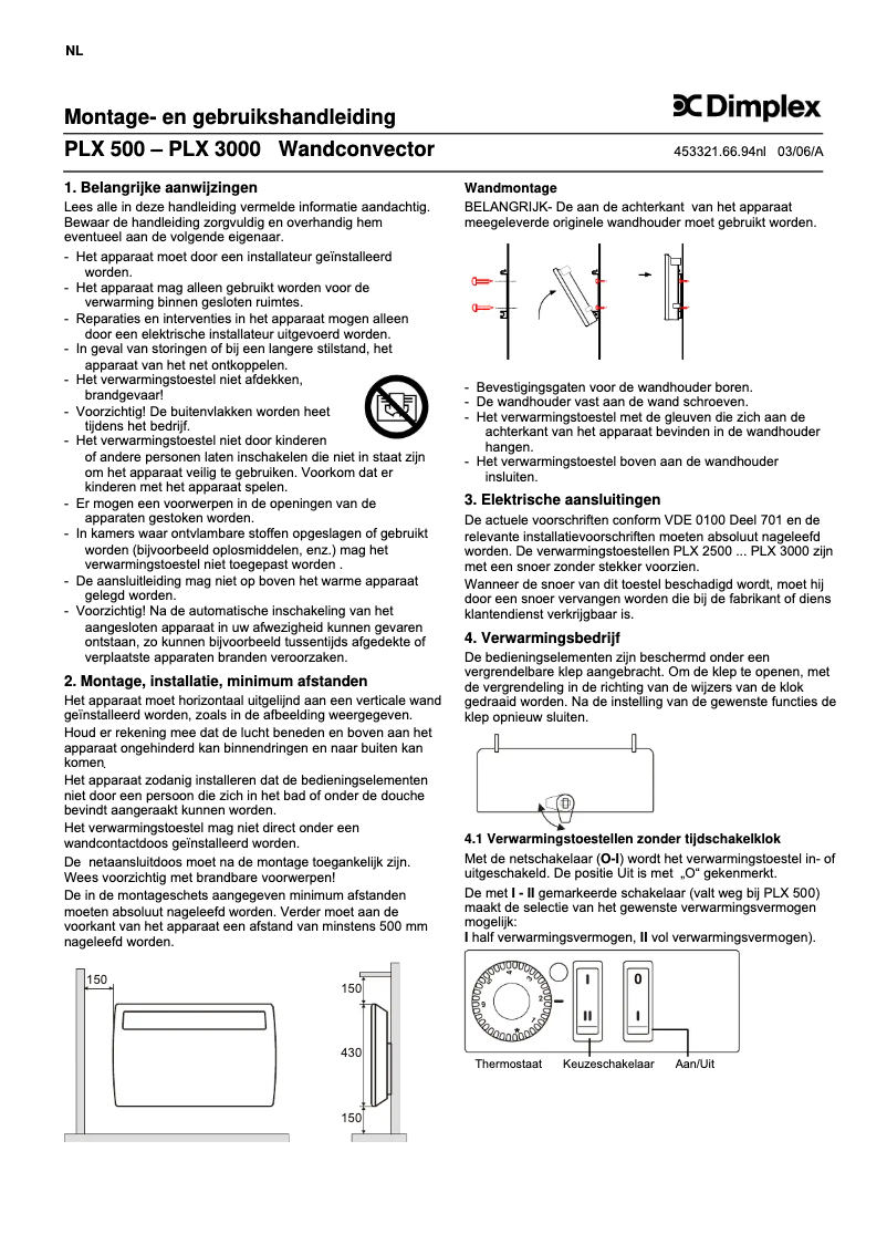 Imagen de la primera página del manual del dispositivo PLX 750
