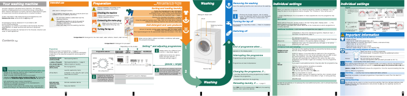 Imagen de la primera página del manual del dispositivo WM10E33XEP