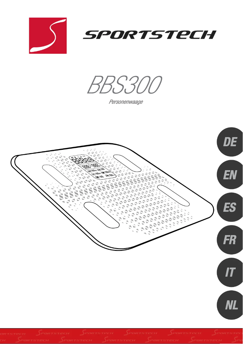 Imagen de la primera página del manual del dispositivo BBS300