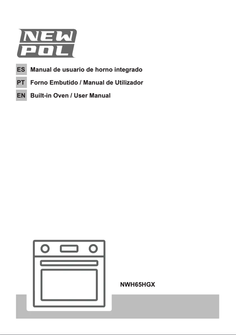 Imagen de la primera página del manual del dispositivo NWH65HGX