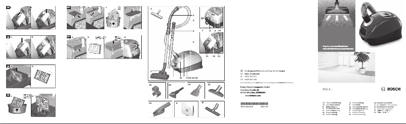 Imagen de la primera página del manual del dispositivo BGL4TOP