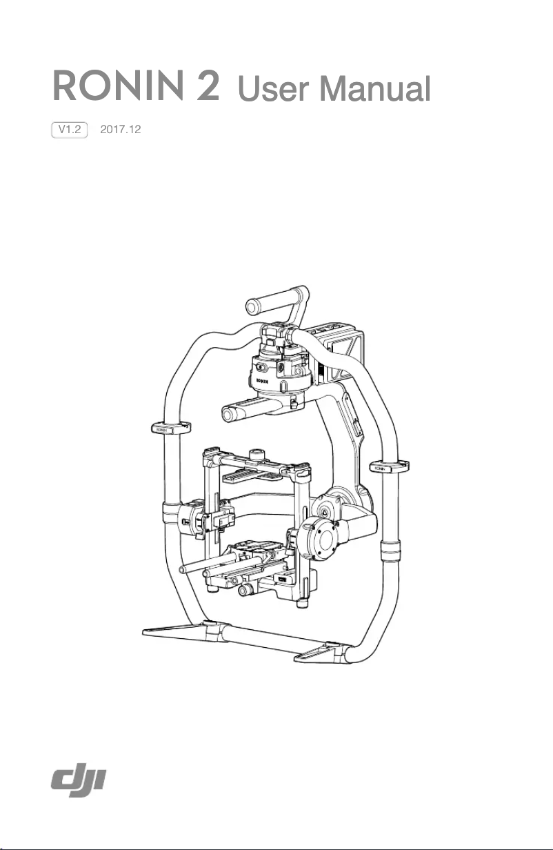 Página 1 del manual Manual de usuario DJI Ronin 2