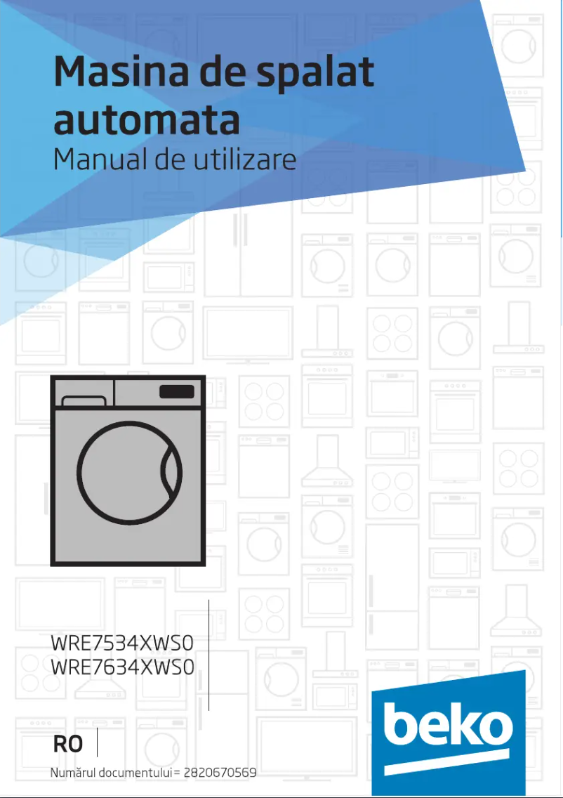 Imagen de la primera página del manual del dispositivo WRE 7534 XWS0