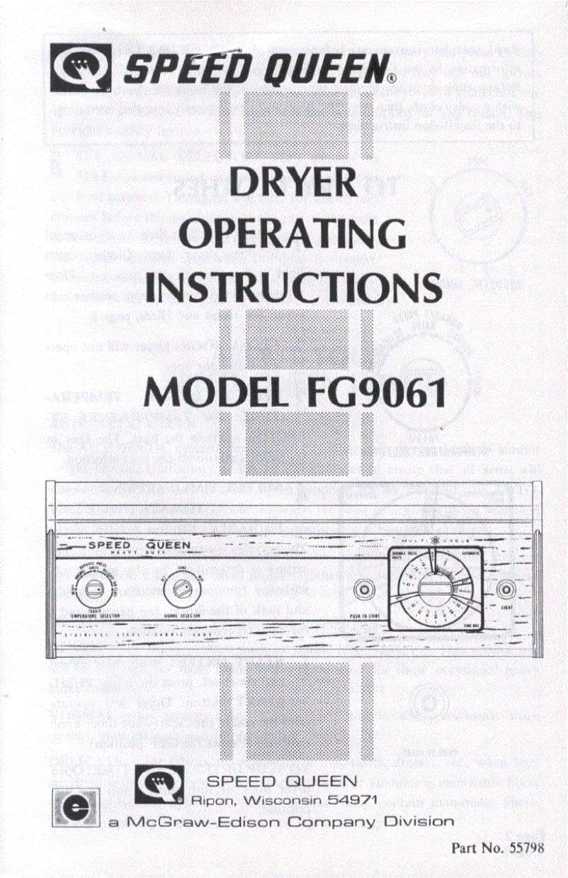 Imagen de la primera página del manual del dispositivo FG9061