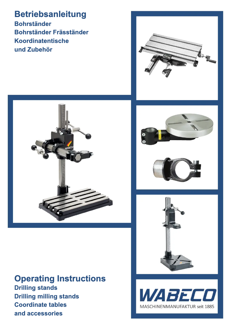 Página 1 del manual Manual de usuario Wabeco BF1243