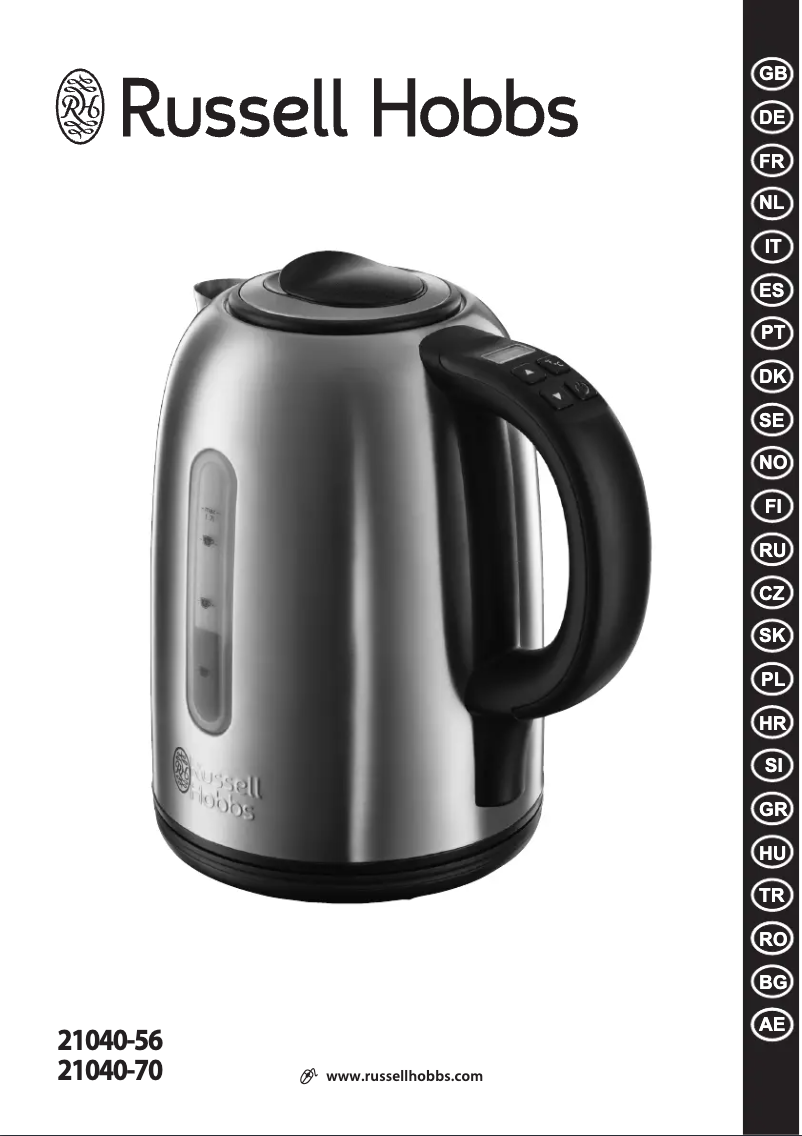 Imagen de la primera página del manual del dispositivo 21040-70