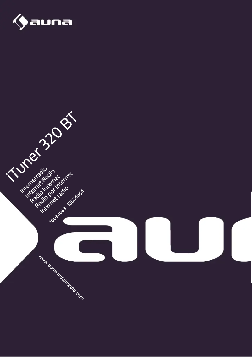 Imagen de la primera página del manual del dispositivo iTuner 320 BT
