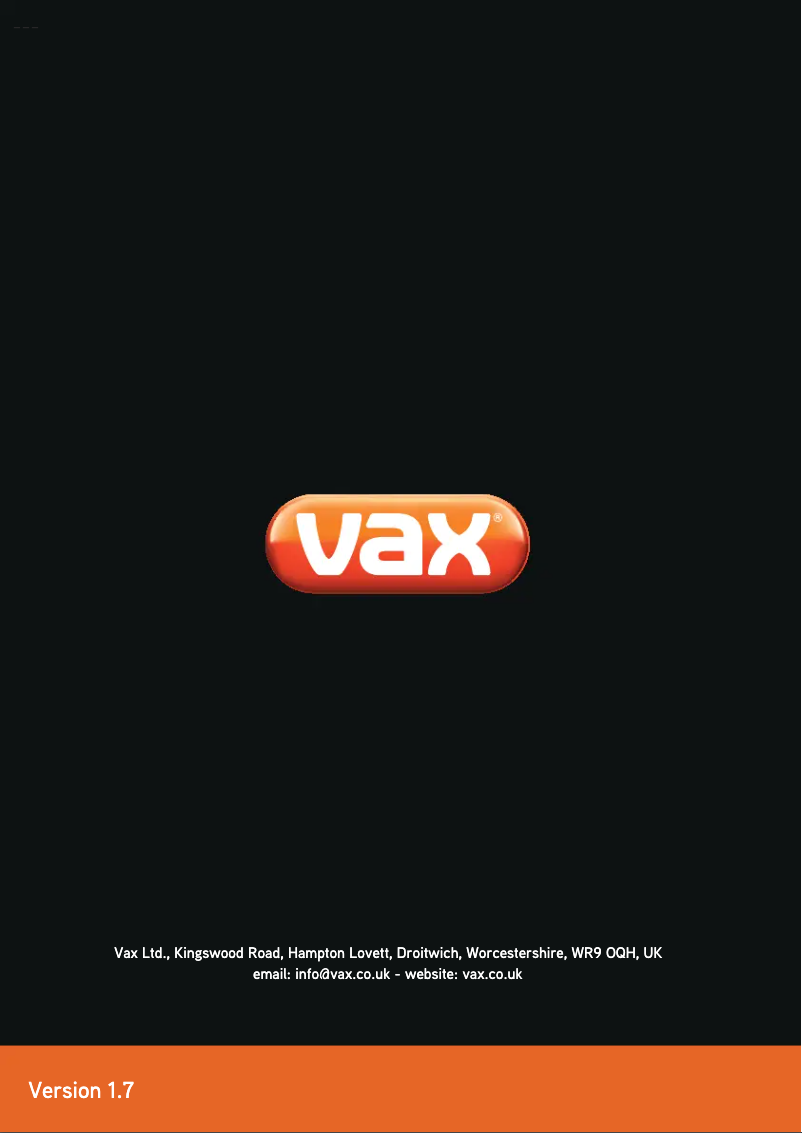 Página nº 1 - Manual de usuario Vax Hard Floor Master S2U