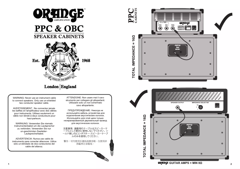 Página 1 del manual Manual de usuario Orange OBC410