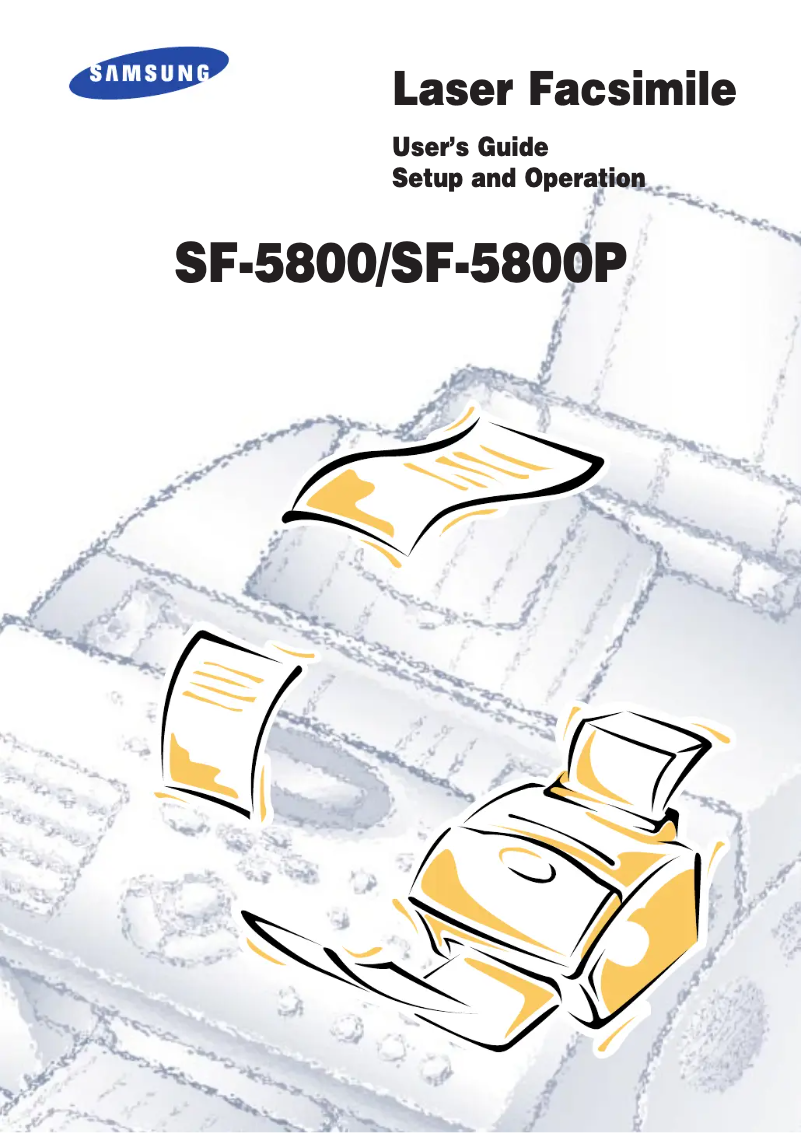 Página 1 del manual Manual de usuario Samsung CF-5800S