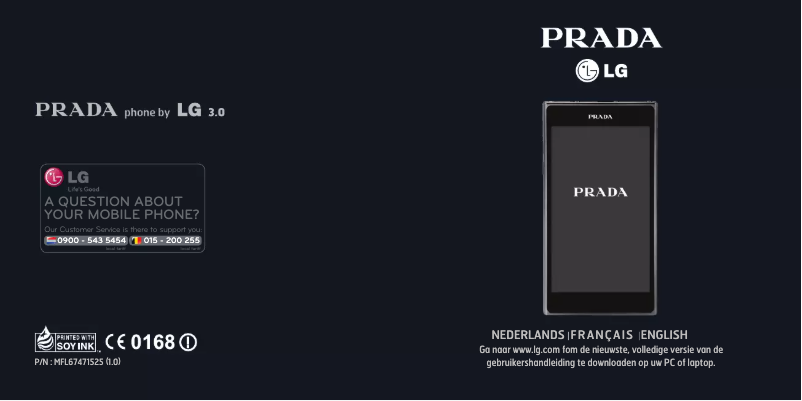 Página nº 1 - Manual de usuario LG P940