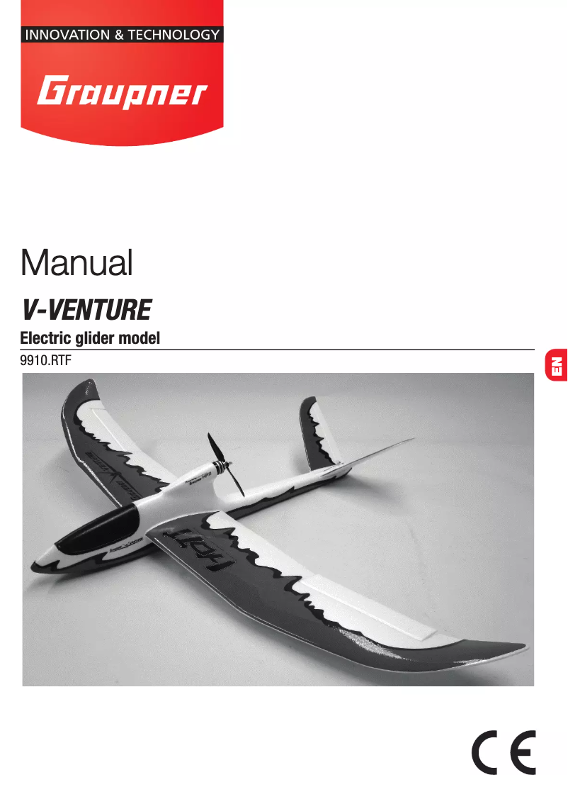 Página 1 del manual Manual de usuario Graupner V-Venture V2