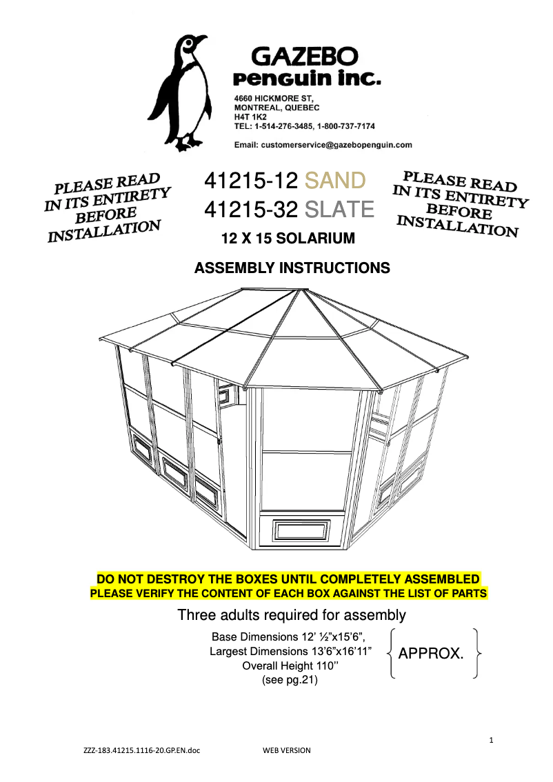 Imagen de la primera página del manual del dispositivo 41215-12