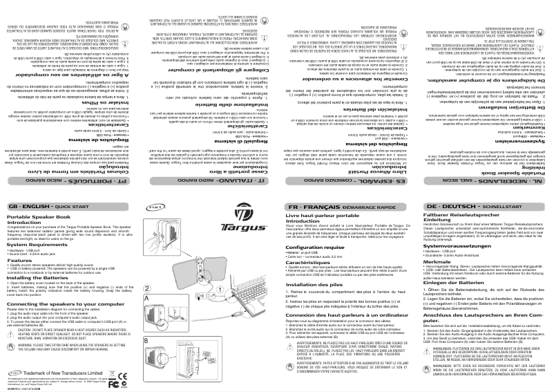 Imagen de la primera página del manual del dispositivo AEM0702EU