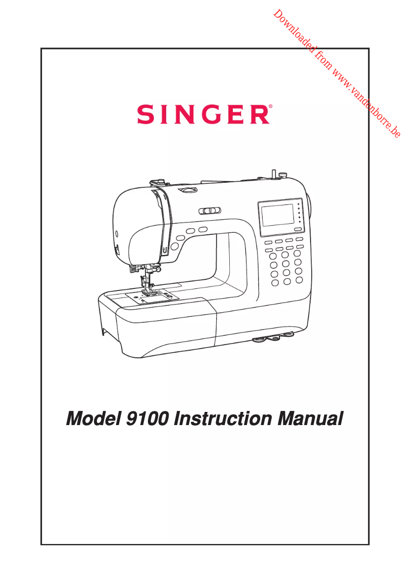 Imagen de la primera página del manual del dispositivo F9100