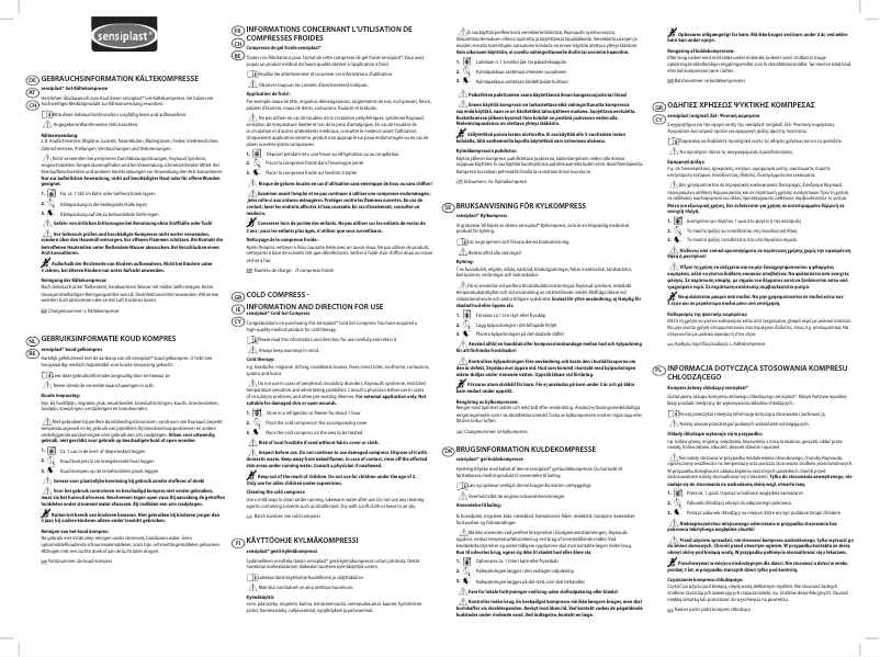 Página 1 del manual Manual de usuario Sensiplast IAN 107837